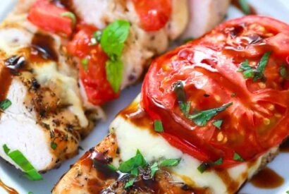 Thumbnail for Air Fryer Caprese Chicken