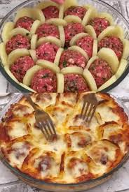 Thumbnail for Cheese Meatballs and potatoes