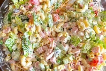 Thumbnail for Ultimate Layered Pasta Salad