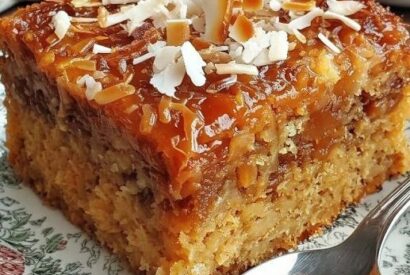 Thumbnail for Old-Fashioned Oatmeal Cake Recipe